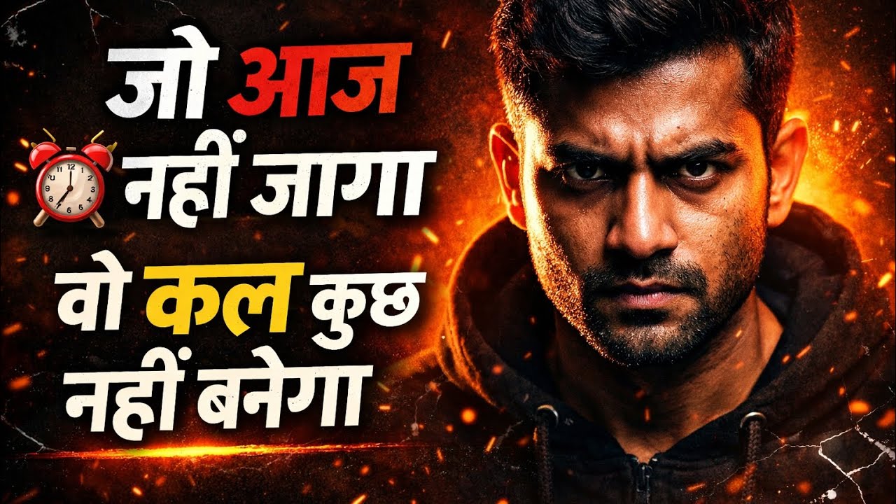 जो आज नहीं जागा वो कल कुछ नहीं बनेगा | Best Motivational Song 2026 | Wake Up Call 🔥