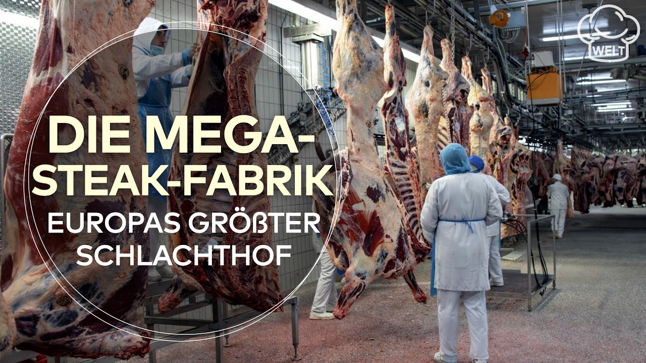 VOM RIND ZUM LUXUSSTEAK: Hinter den Kulissen von Europas gr&ouml;&szlig;tem Schlachthof | FOOD DOKU