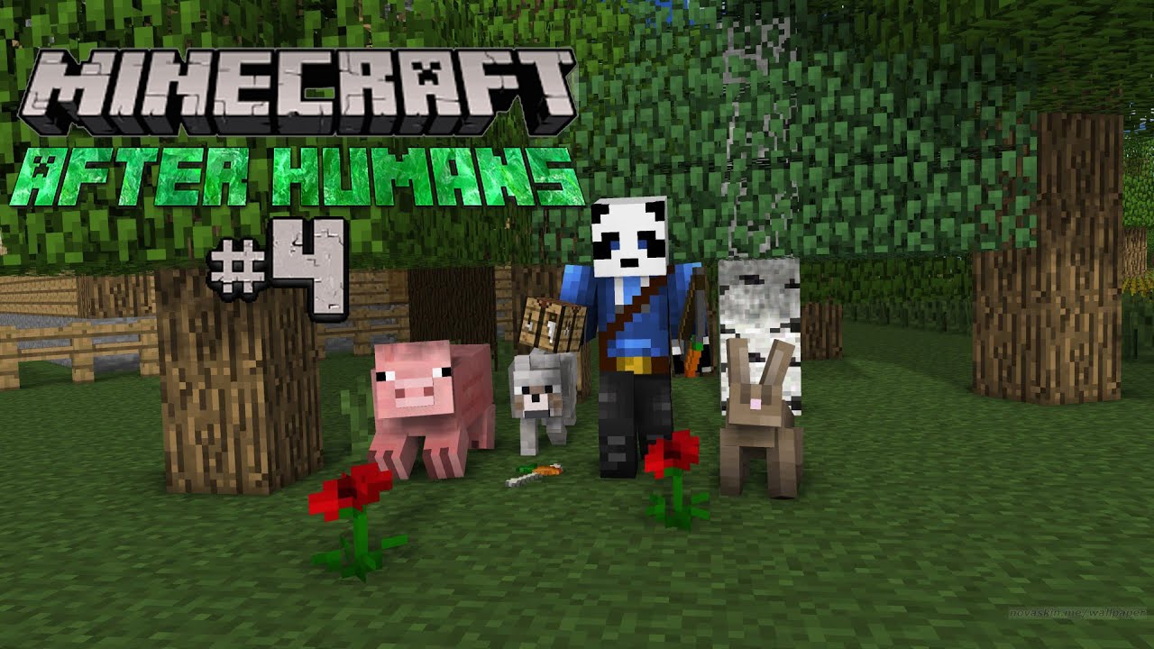 FINALLY SORTED MY FOOD SITUATION!! | Minecraft After Humans