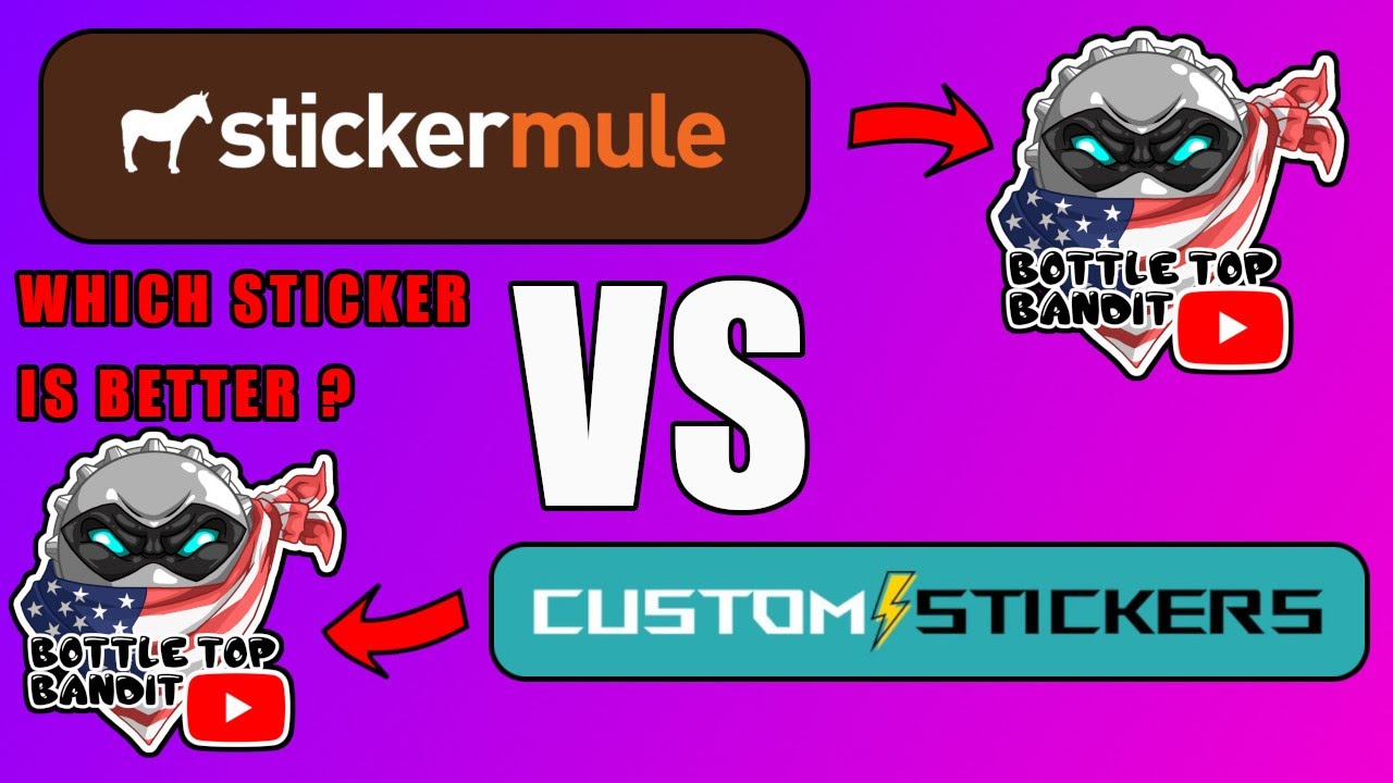 Sticker Mule VS Custom Stickers - Quality and Price Compared