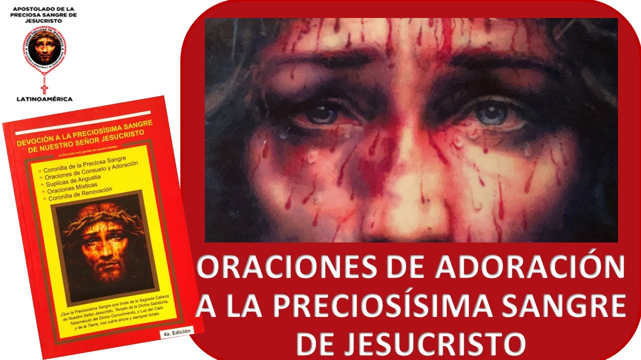 4. Oraciones de adoración a la Preciosísima Sangre de Jesucristo (4ta edición)