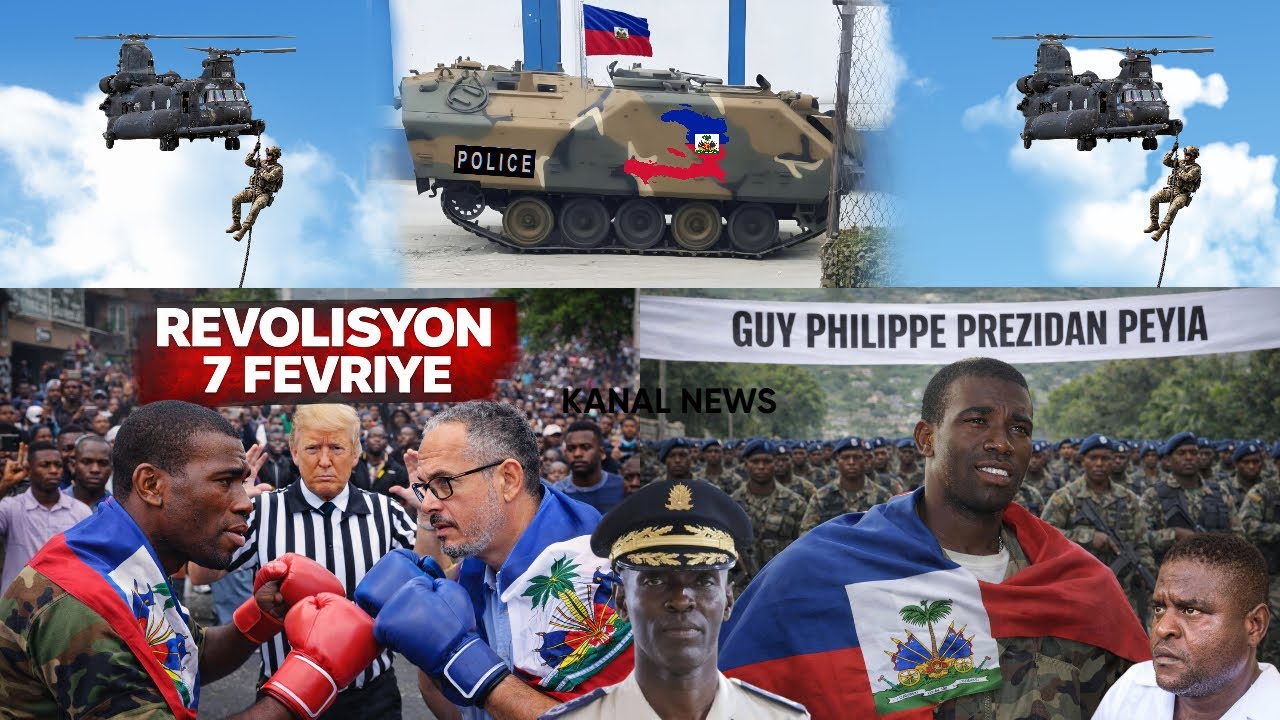 ANMWEY NÈG YO BLOKE GUY PHILIPPE...VIV ANSANM PRAN KOU, WOY NOUVO BLINDE, BATAY POU POUVWA AYITI CHO