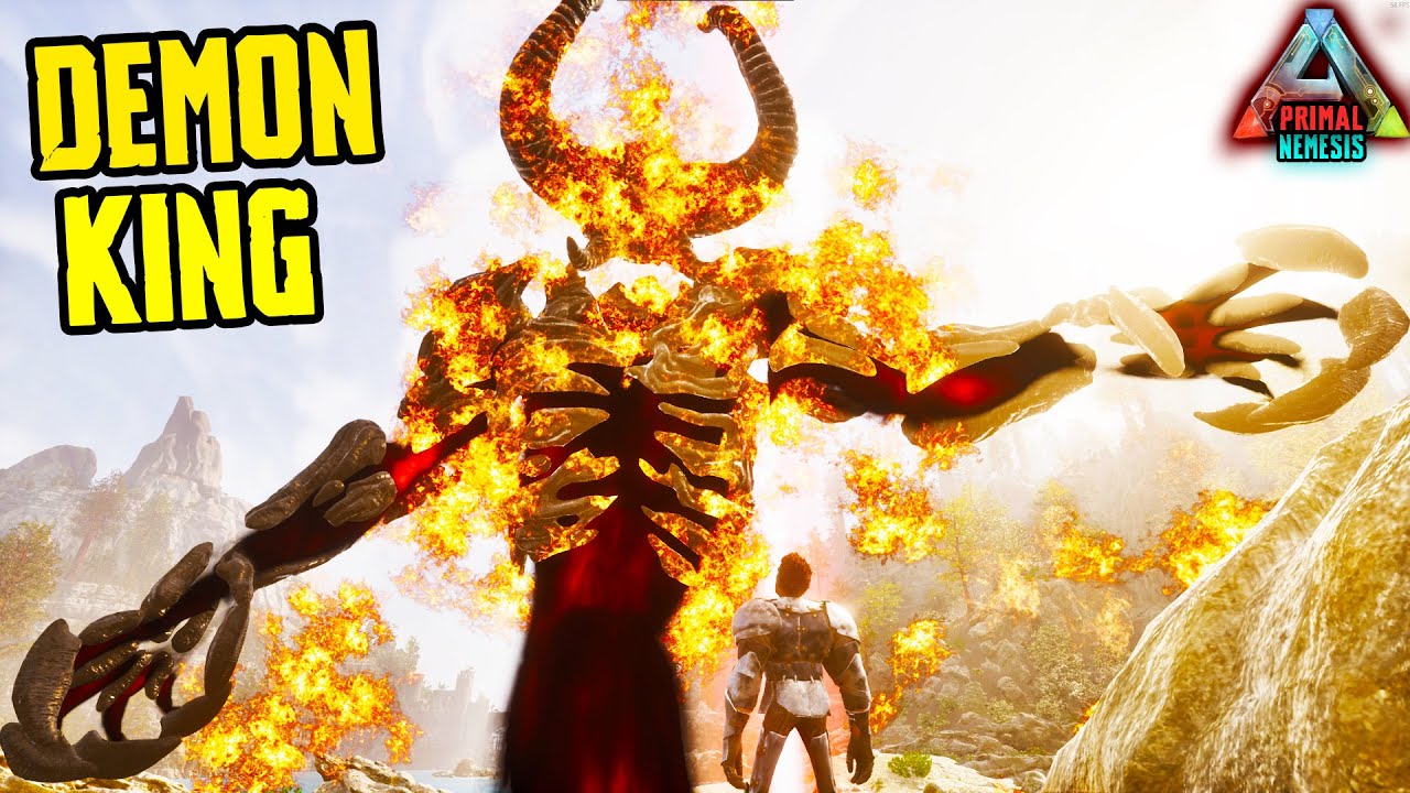DE MEEST ZIEKE BOSS IN HEEL ARK PRIMAL.. (ARK Primal Nemesis)