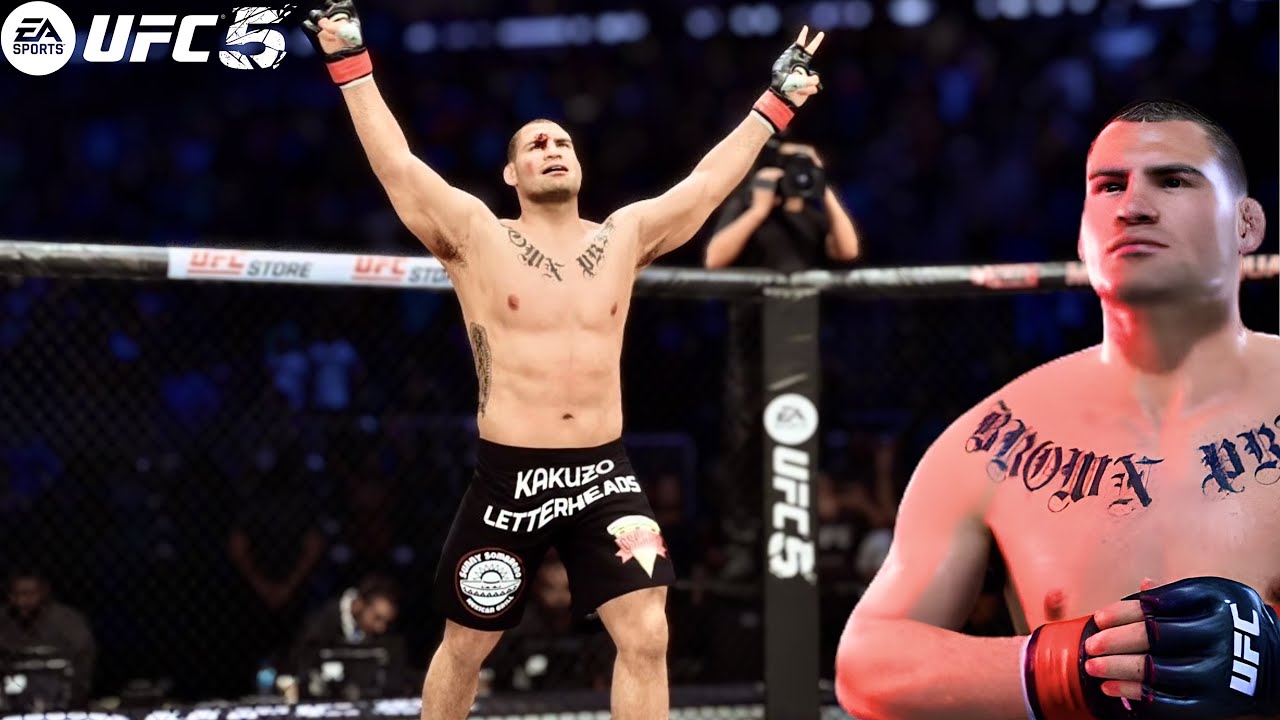 “BEST DAD IN UFC HISTORY” 100 Cardio Cain Velasquez is UNSTOPPABLE in UFC 5!!!