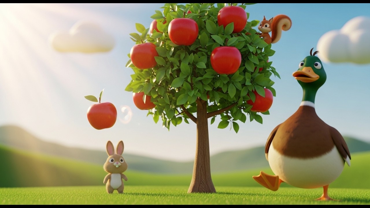 Tiny Apple Tree Shake | Fun Fruit Action Song | Preschool Sing Along