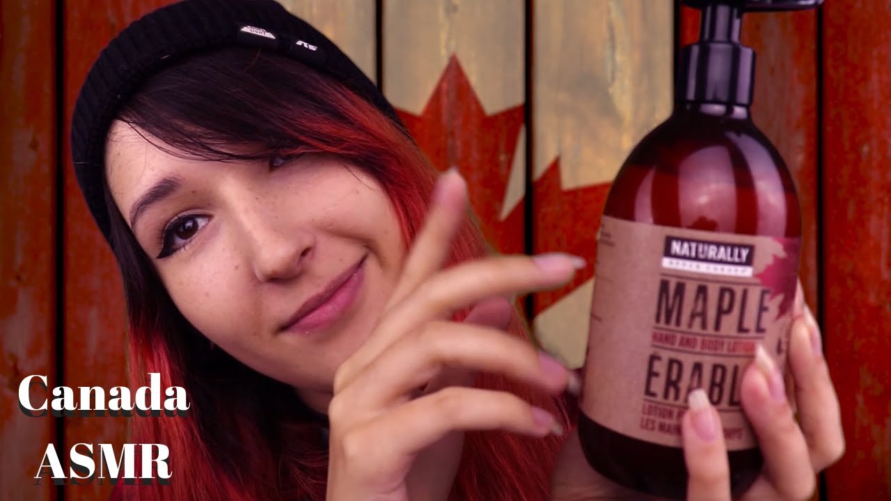 ASMR - TINGLES EH? ~ Canadian Gril Teaches You Aboot Canada ~