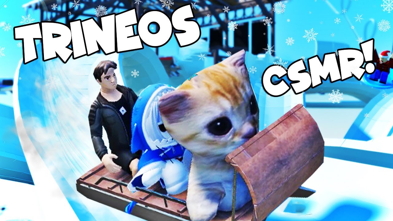 NOS SUBIMOS A UN TRINEO - ROBLOX