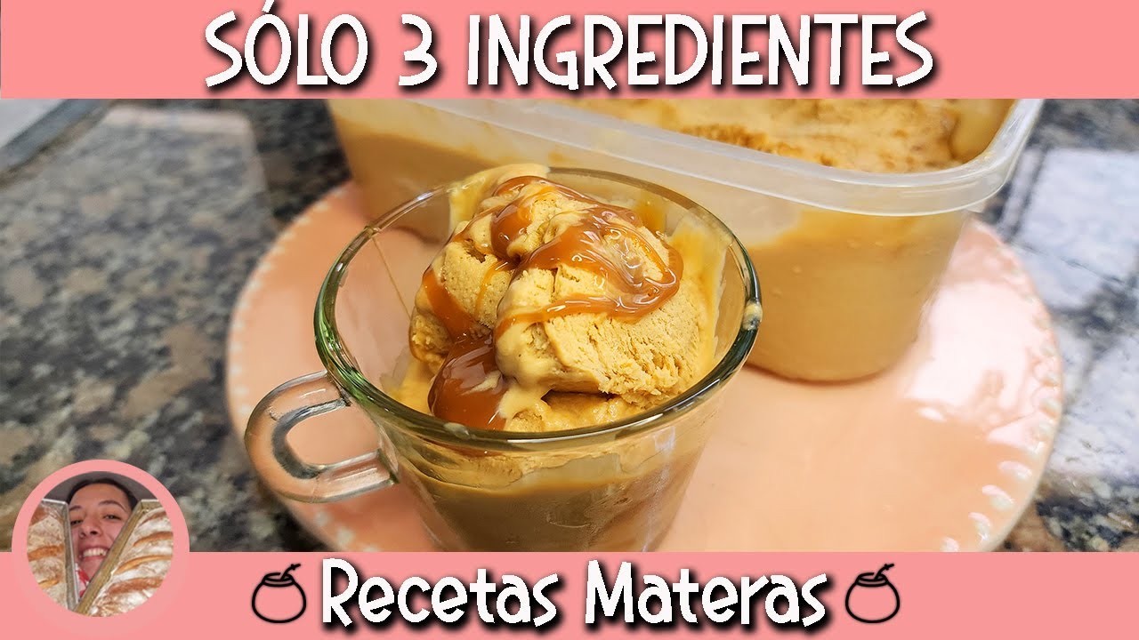 EN MINUTOS HELADO CASERO 😎👇