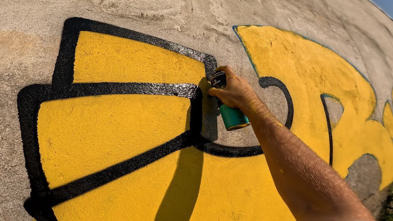 Graffiti Mission 72 Always Yellow