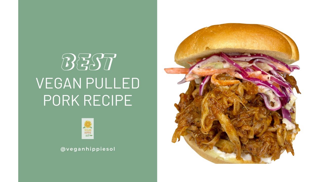 Best and Easy Vegan BBQ Pulled Pork Recipe for Plant-Based Beginners