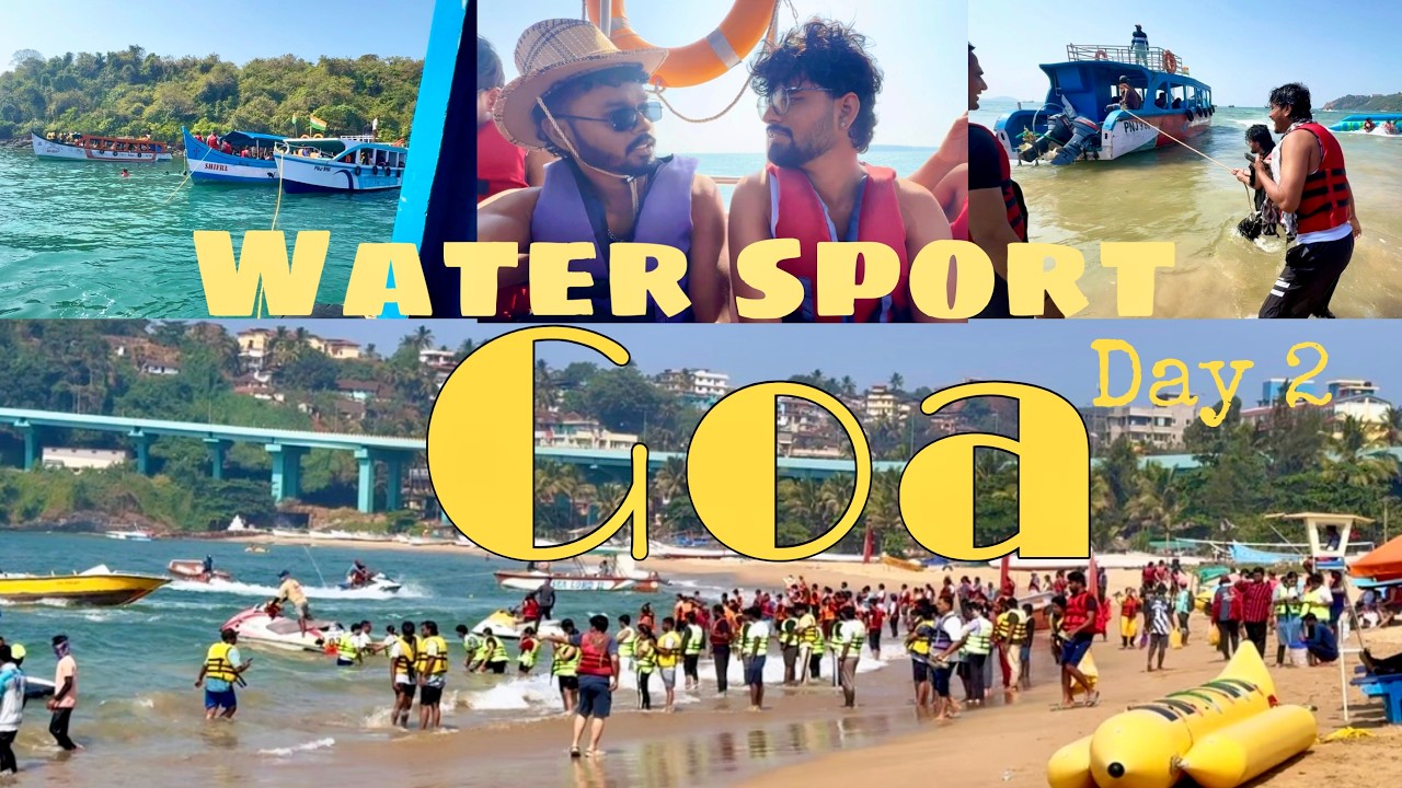 WATER SPORT in GOA a SCAM ?               #goa #watersports #bilaspur #cg