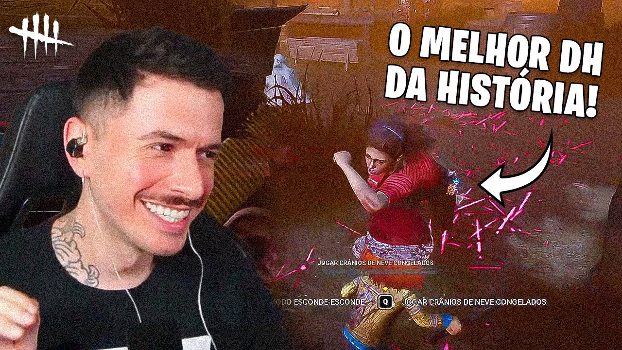 CHUCKY no Evento de NATAL do DBD! Partida ENGRAÇADA 😂 Bone Chill