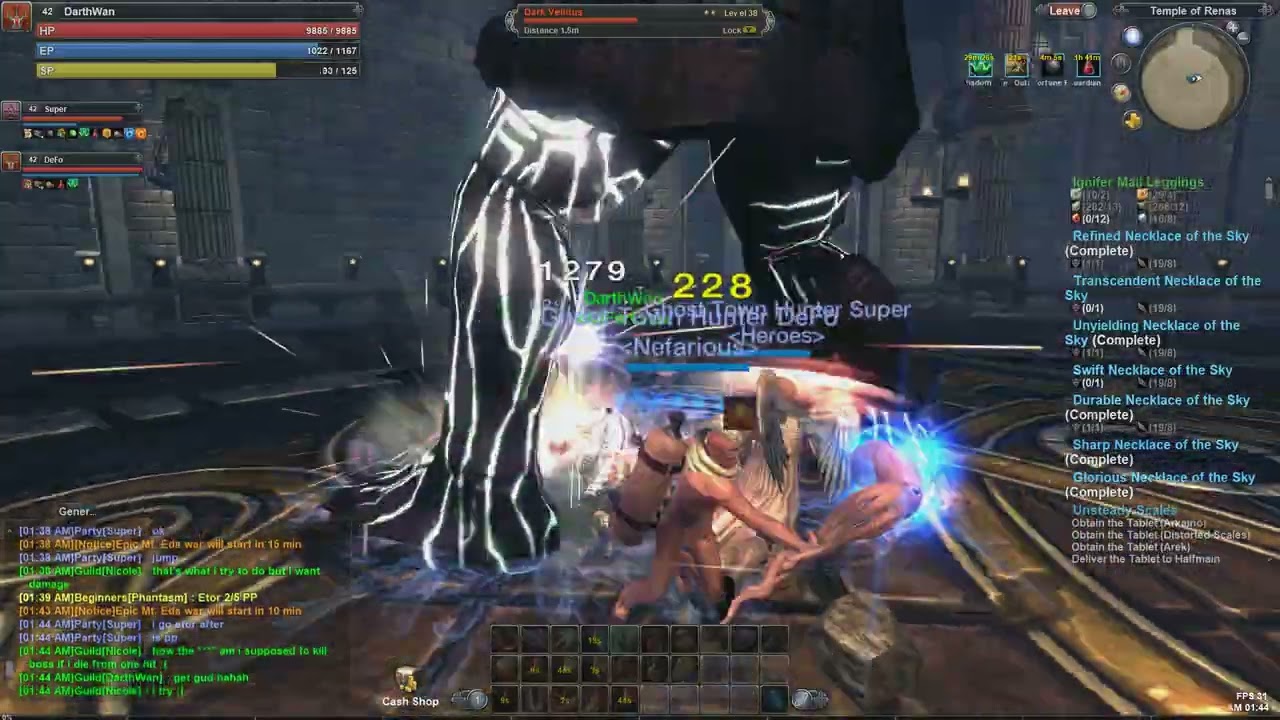 RaiderZ Global: Temple of Renas - Dark Veilnus