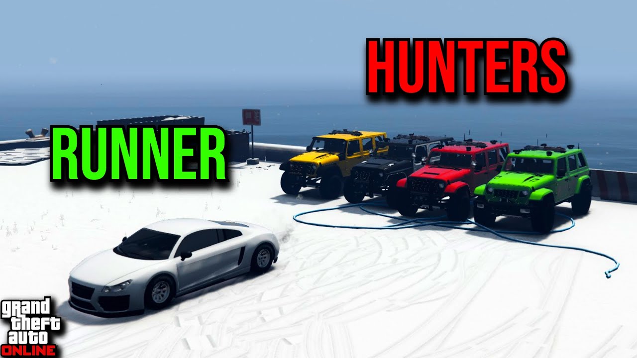 ПОДЧИНЯЙТЕСЬ 9F против 4 ТЕРМИНУС-ПАТРУЛЬНЫХ! | GTA V MANHUNT