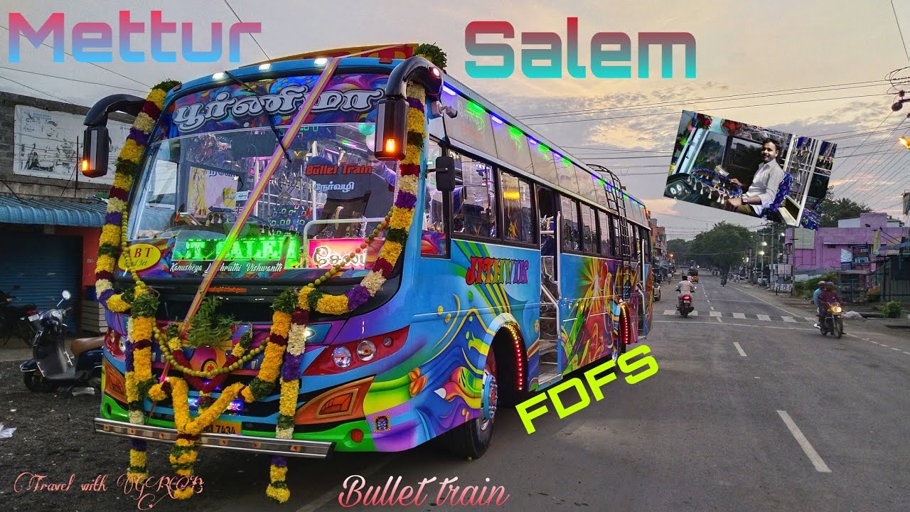 💖🚍ABT:Purnima Bus service 🚍💖|Mettur 🔁 Salem|Bs-4|FDFS|🔥Bullet Fast 🔥|Travel with GRB|EP:108