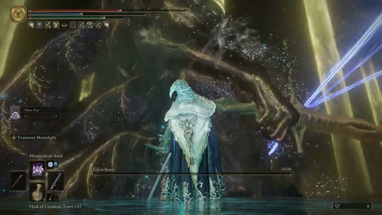 Elden Ring - Meteorite of Astel Test vs Elden Beast