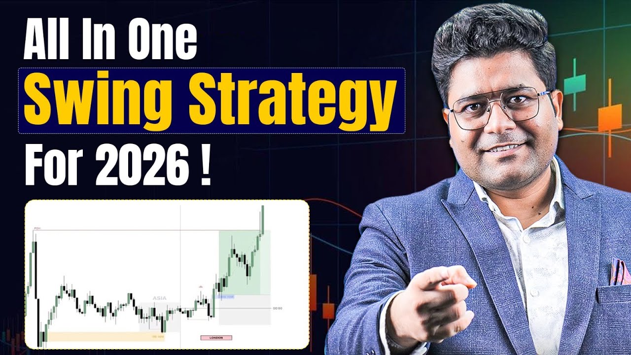 Best Swing Trading Strategy 2026 | Bitcoin, Nifty & Stocks Using Multi-Time Frame