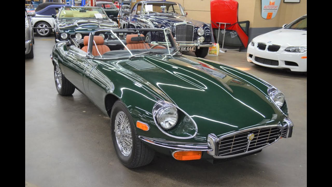 1972 Jaguar E-Type V12 Series III Roadster - 7.0L V12 - Road Test and Walkaround - Autosport Designs