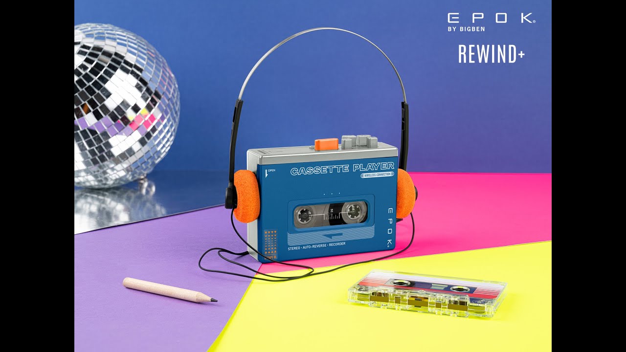 REWIND+ Bluetooth wireless Tape Player EPOK BIGBEN