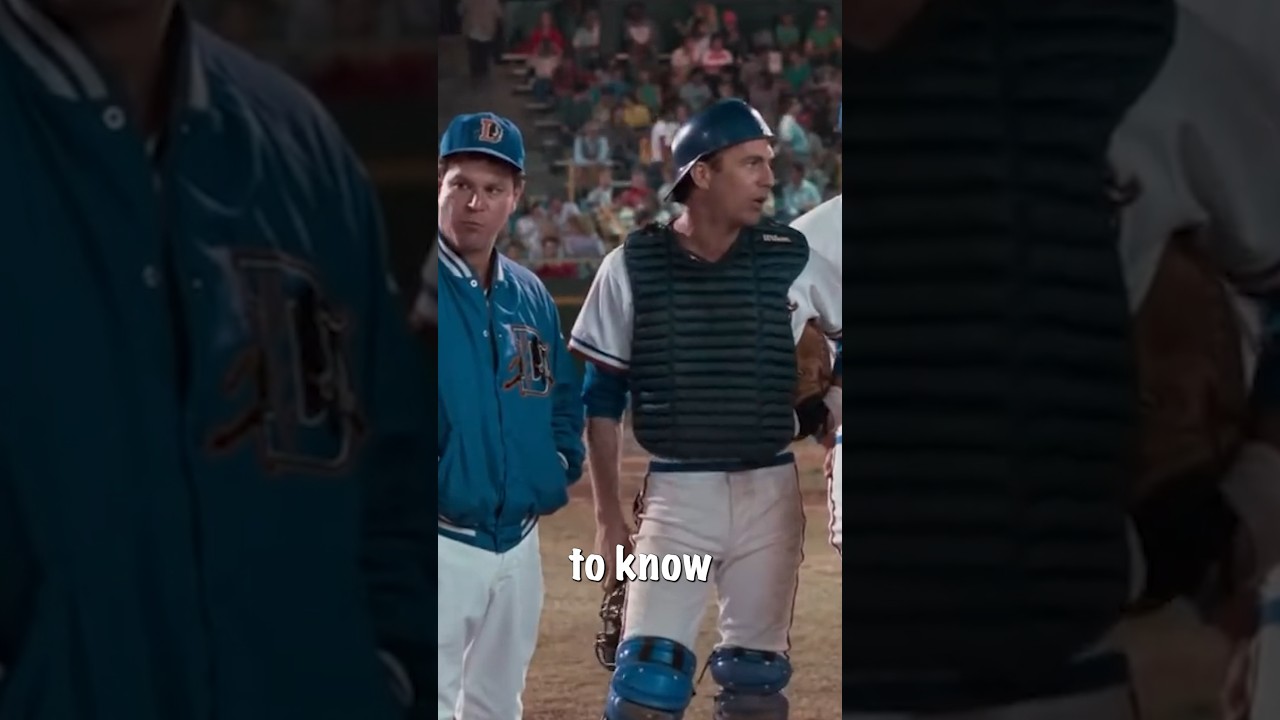 The legendary mound visit in Bull Durham 🔥⚾️