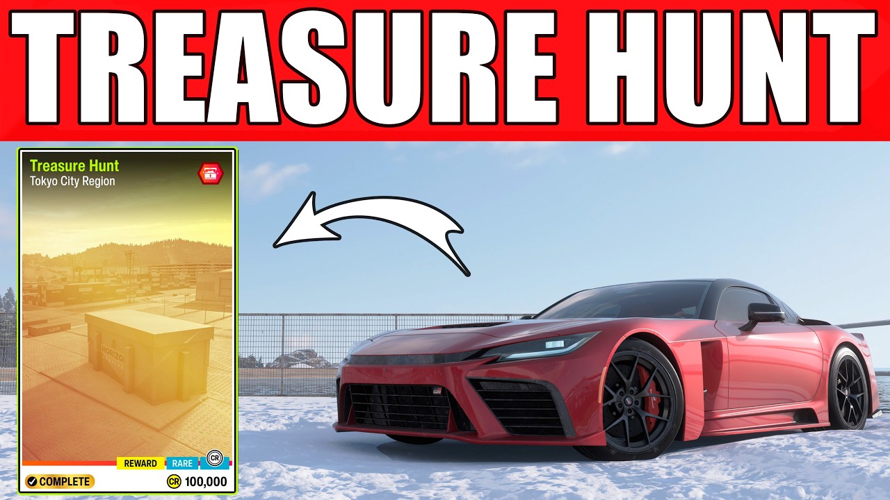 Forza Horizon 6 Treasure Hunt Tokyo City Region - Location (Spring Festival Playlist)