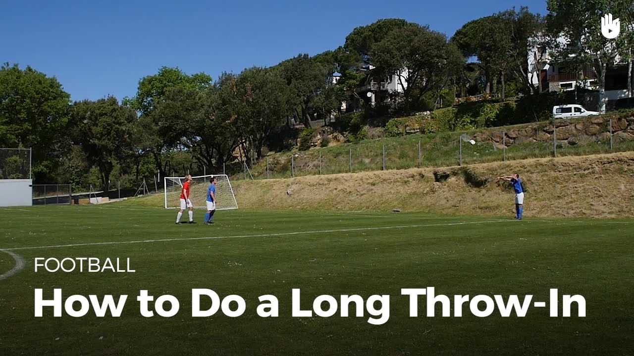 How to Do a Long Throw In | Football