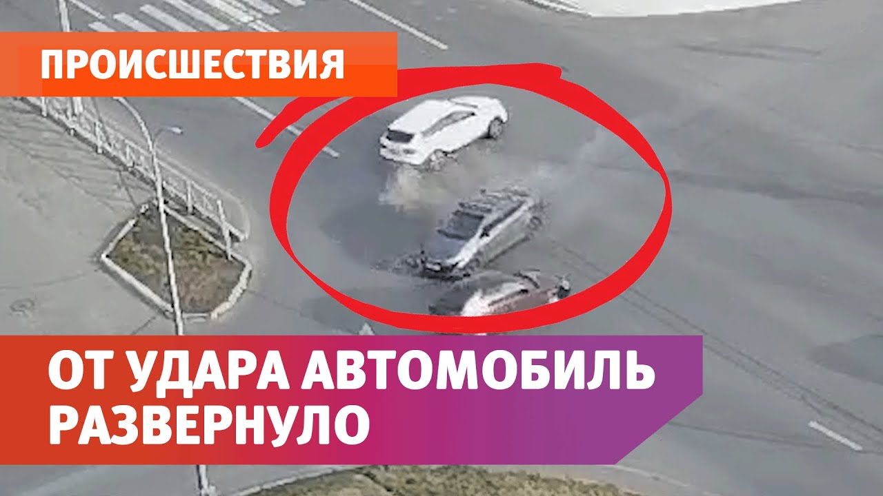На скорости въехал в поворачивающий автомобиль. ДТП в Оренбурге
