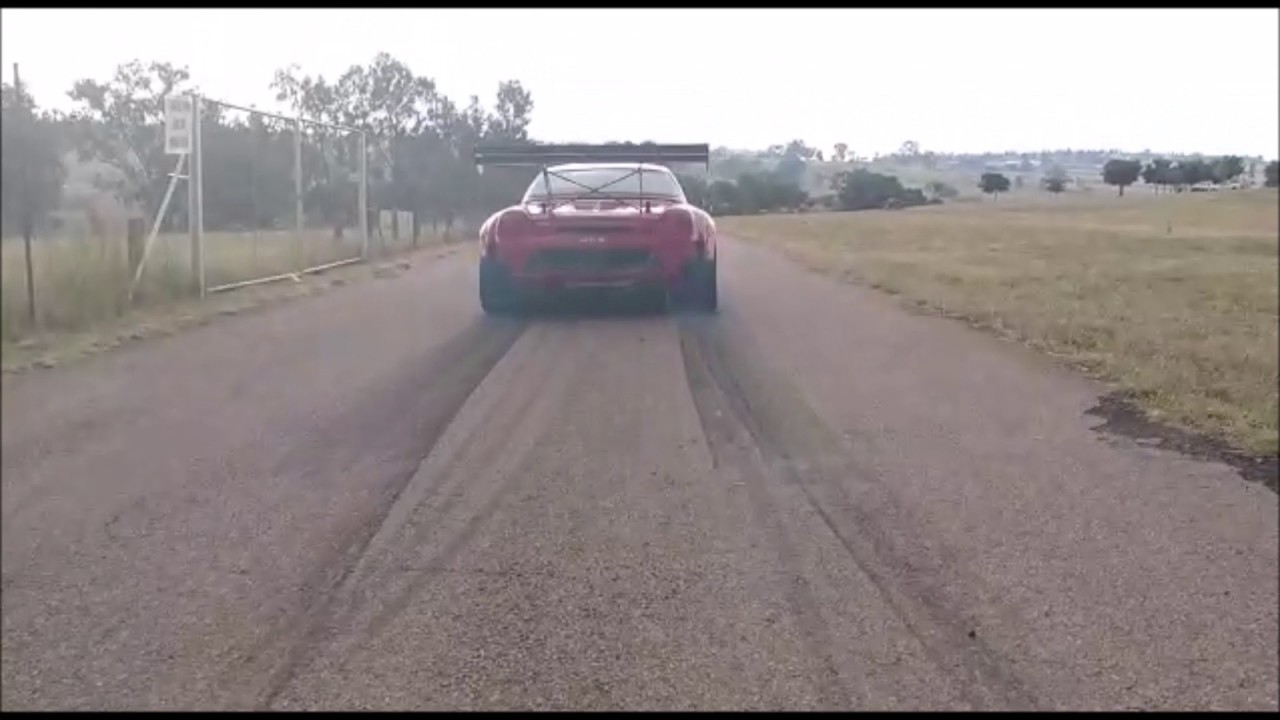 Toyota MR2 2GR turbo Motec Launch control test