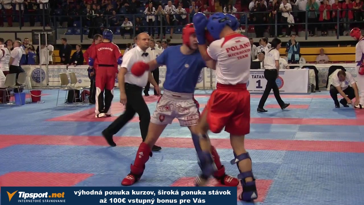 2016 WAKO ME Loutraki   KL  74kg   Wronski POL vs Karl&iacute;k SVK