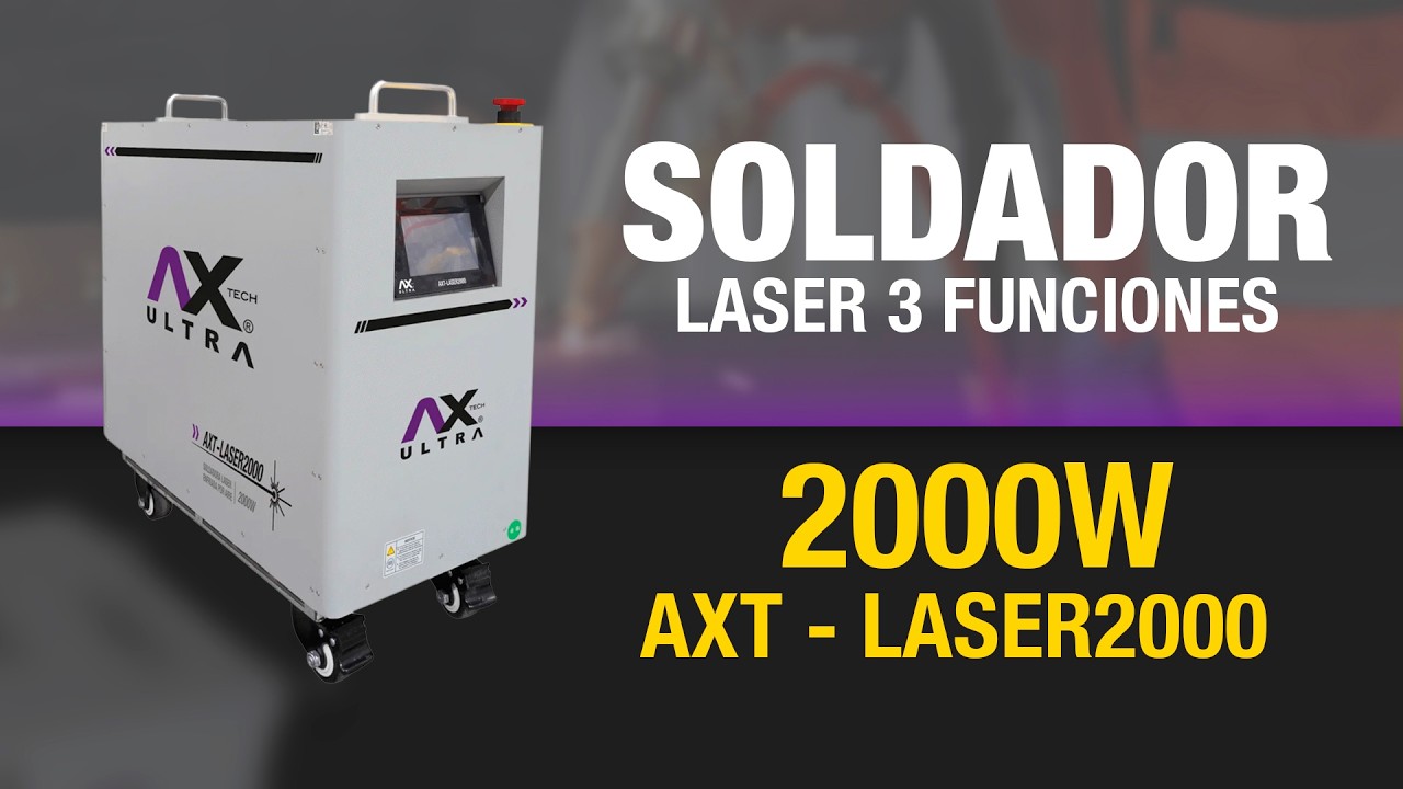 Soldador Laser 3 Funciones🟪AXT-LASER2000🟪AXTech