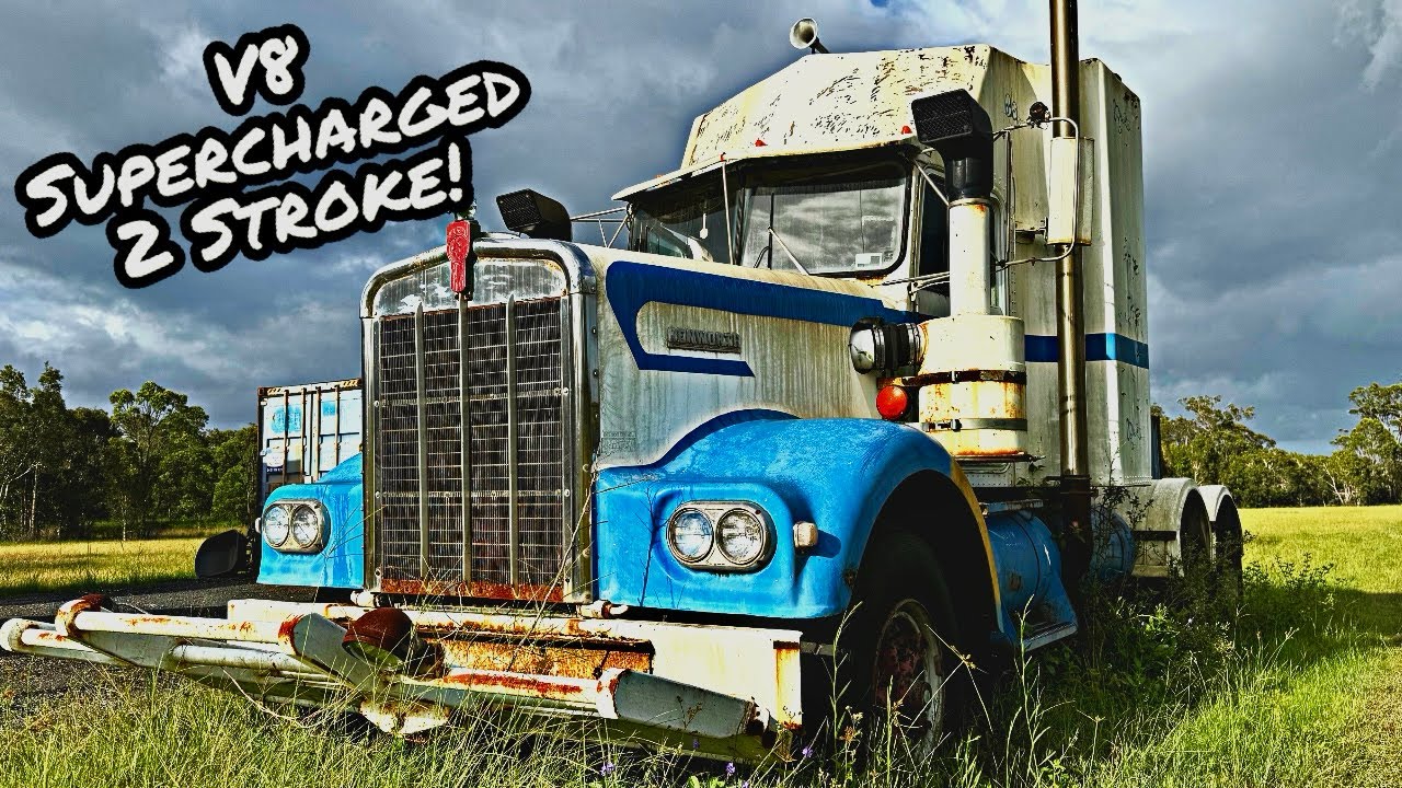 Will it START & DRIVE? V8 Supercharged 2 Stroke Detroit Kenworth Truck SITTING for YEARS!