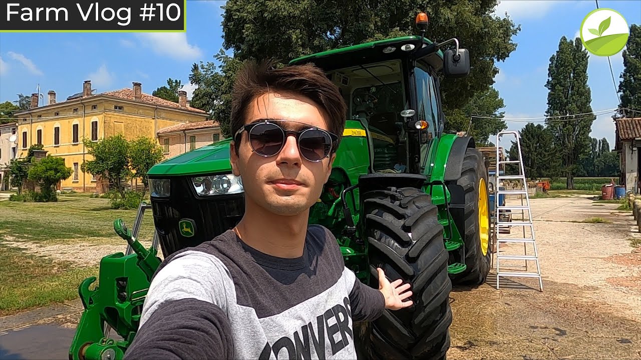 Farm Vlog #10 - PREPARIAMO IL JOHN DEERE 8R PER LA STAGIONE ESTIVA!