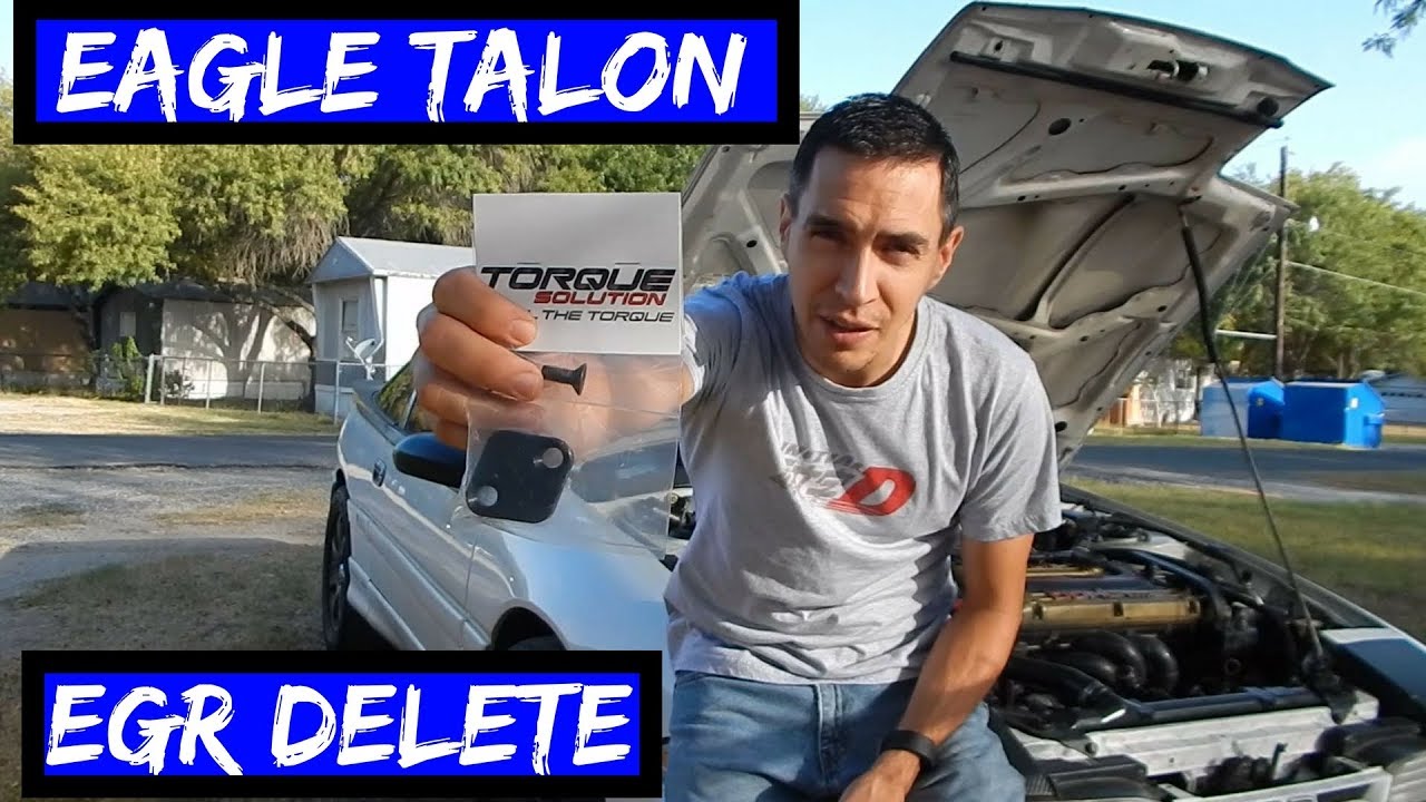 Project 1g DSM Eagle Talon TSI [EP:2] EGR Block Off Plate Install
