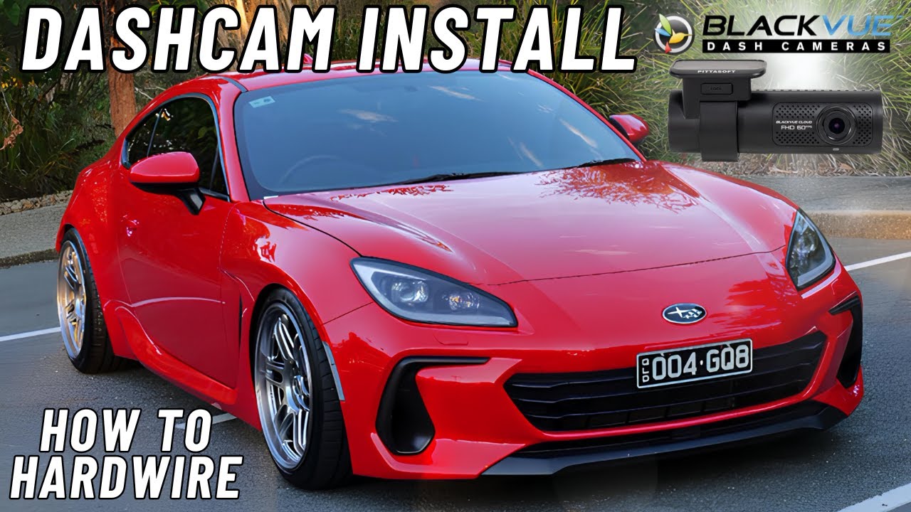 Установка жесткого кабеля видеорегистратора Blackvue — Subaru BRZ