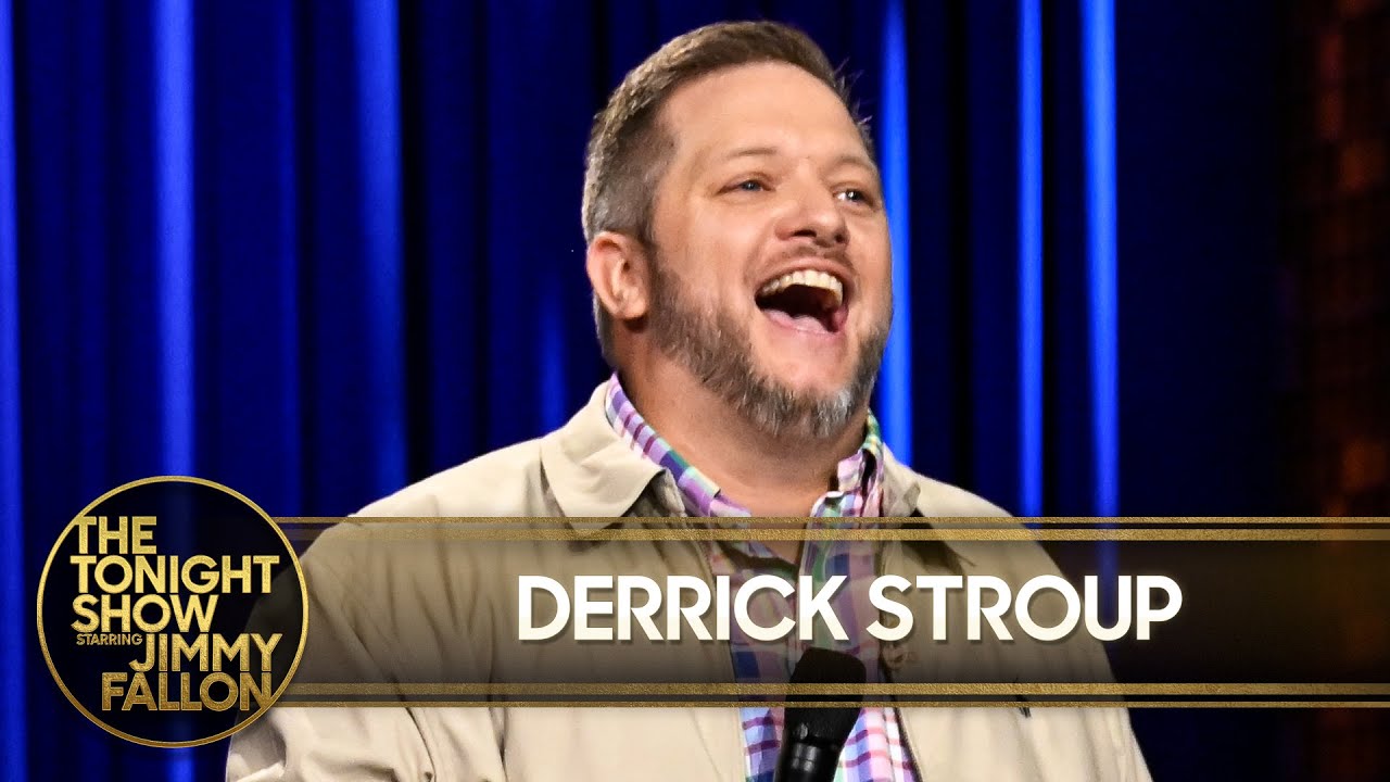 Derrick Stroup Stand-Up: New York City Mice, Turning 40 | The Tonight Show Starring Jimmy Fallon