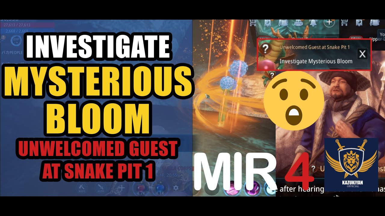 Investigate Mysterious Bloom 