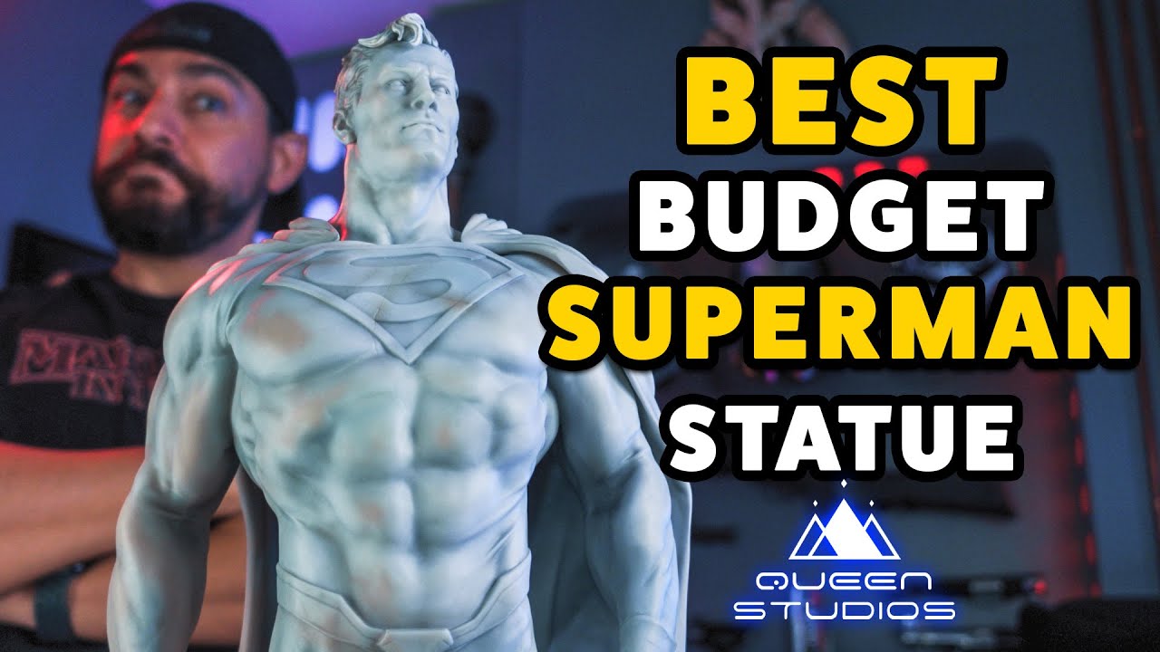 Queen Studios Superman Museum Line Statue Unboxing + Review
