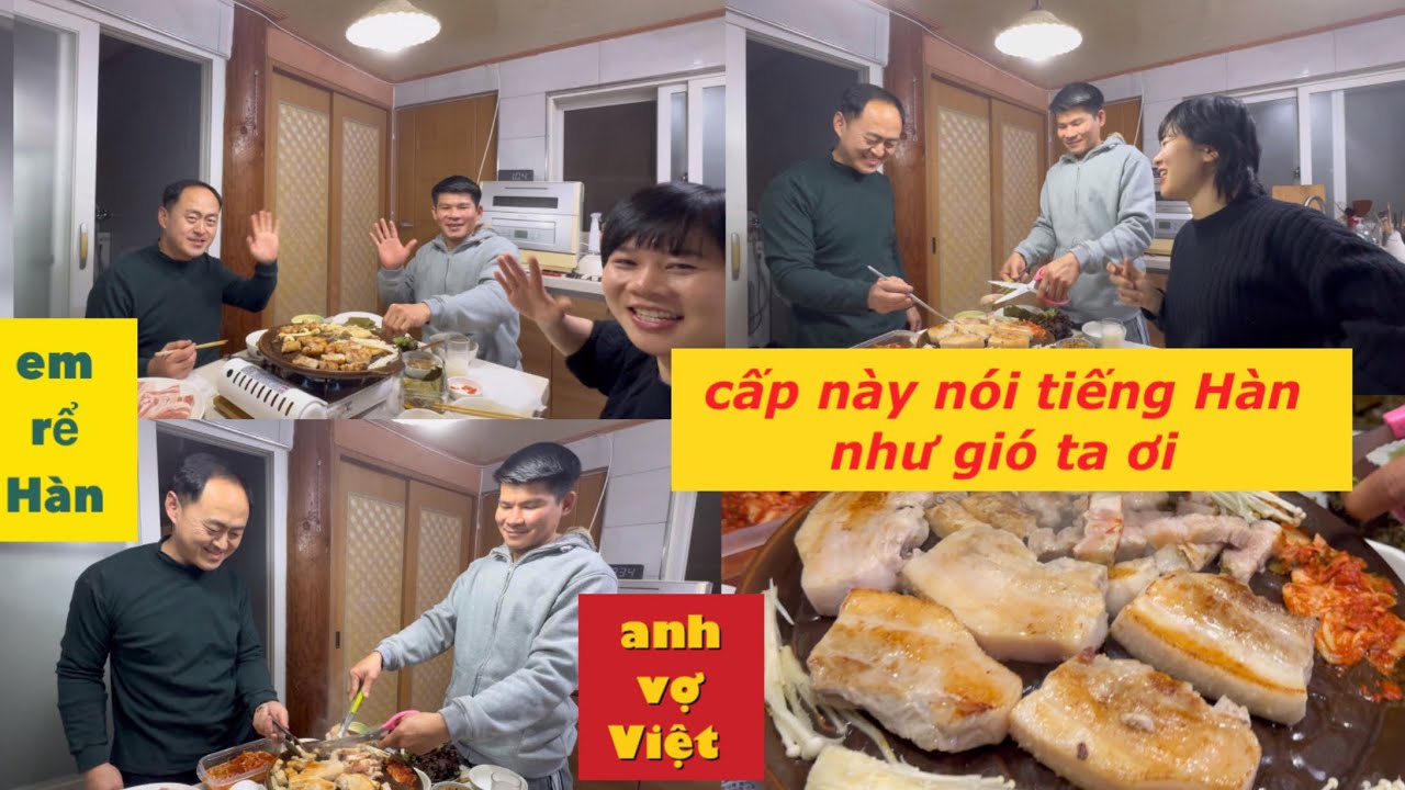 Ăn thịt nướng anh Trai kể chuyện đi làm ở nhà hàng