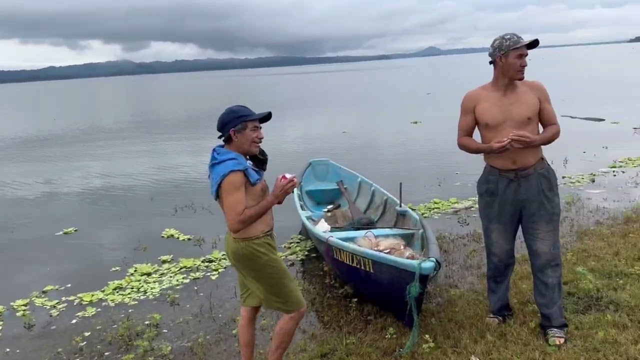 Lo mejor de El Salvador 🇸🇻 Chalatenango lago suchitlan pescando.