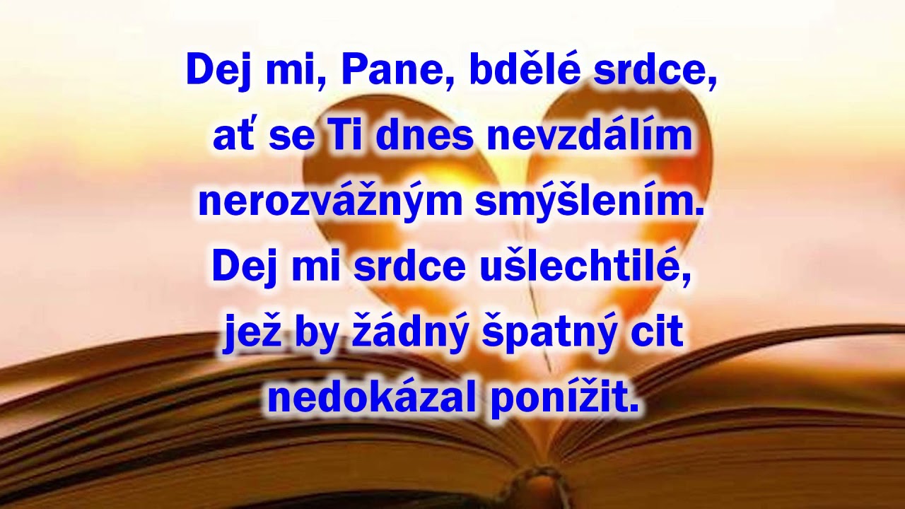 514 Dej mi Pane bdělé srdce