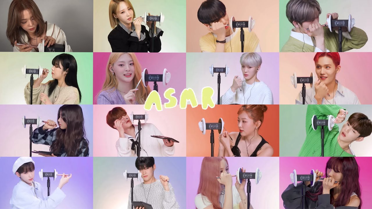 [ASMR] 핀셋과 펜라이트 팅글만 모았다 ✨