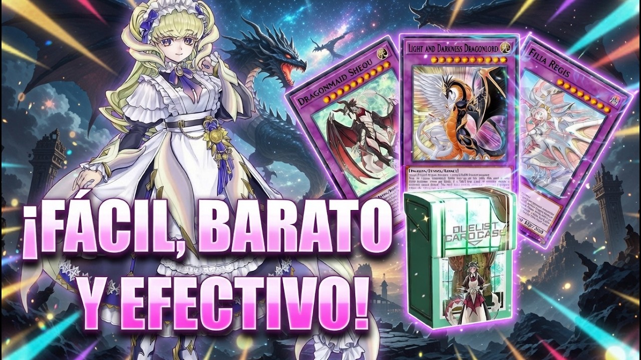 Guía Completa Deck DRAGONMAID PURO + Combos en Master Duel! Aprende desde cero!