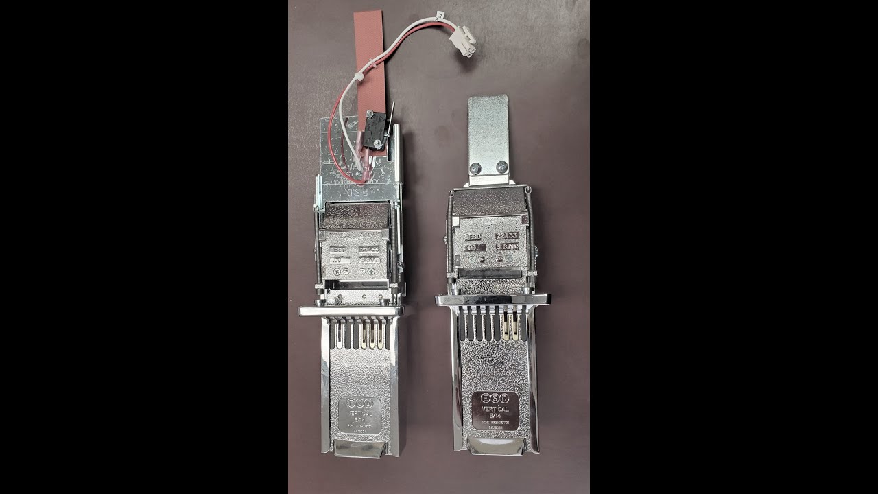ESD coin slide vend price adjustment