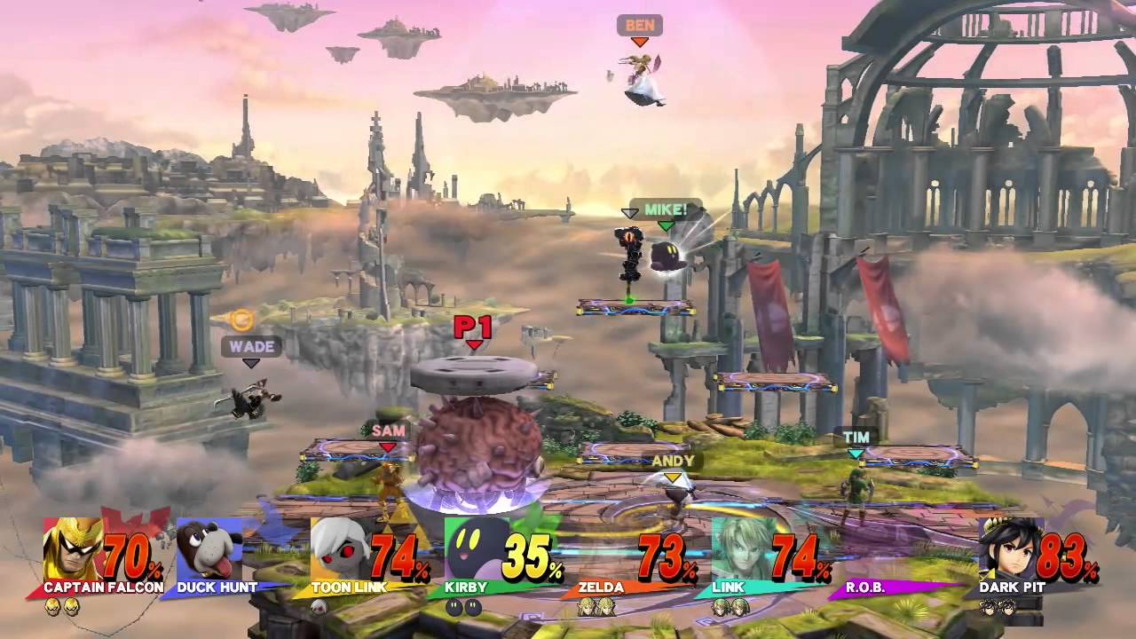 Тестовая камера — Super Smash Bros. для 8 игроков на Wii U, часть 4