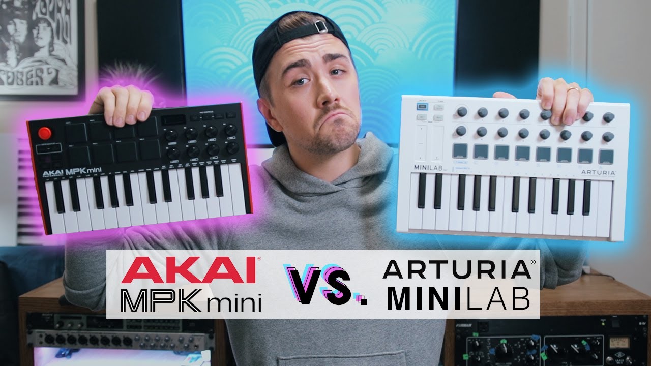 Akai MPK Mini Mk.3 VS Arturia MINILAB MK.2 -  Which should YOU choose?