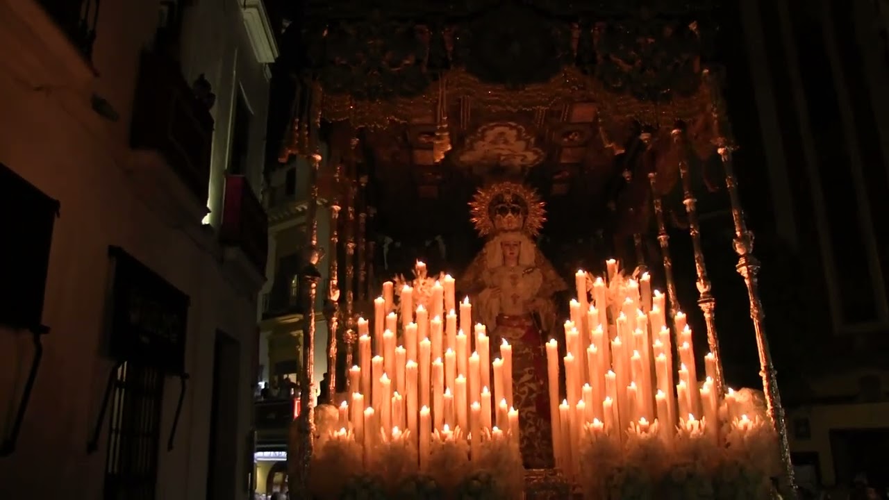 Virgen de la Palma (Hdad del Buen Fin) en la Cuesta del Bacalao 2022