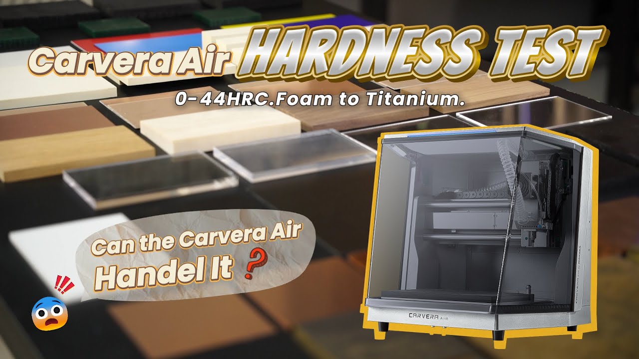 Carvera Air Hardness Test: Can It Handle Titanium?