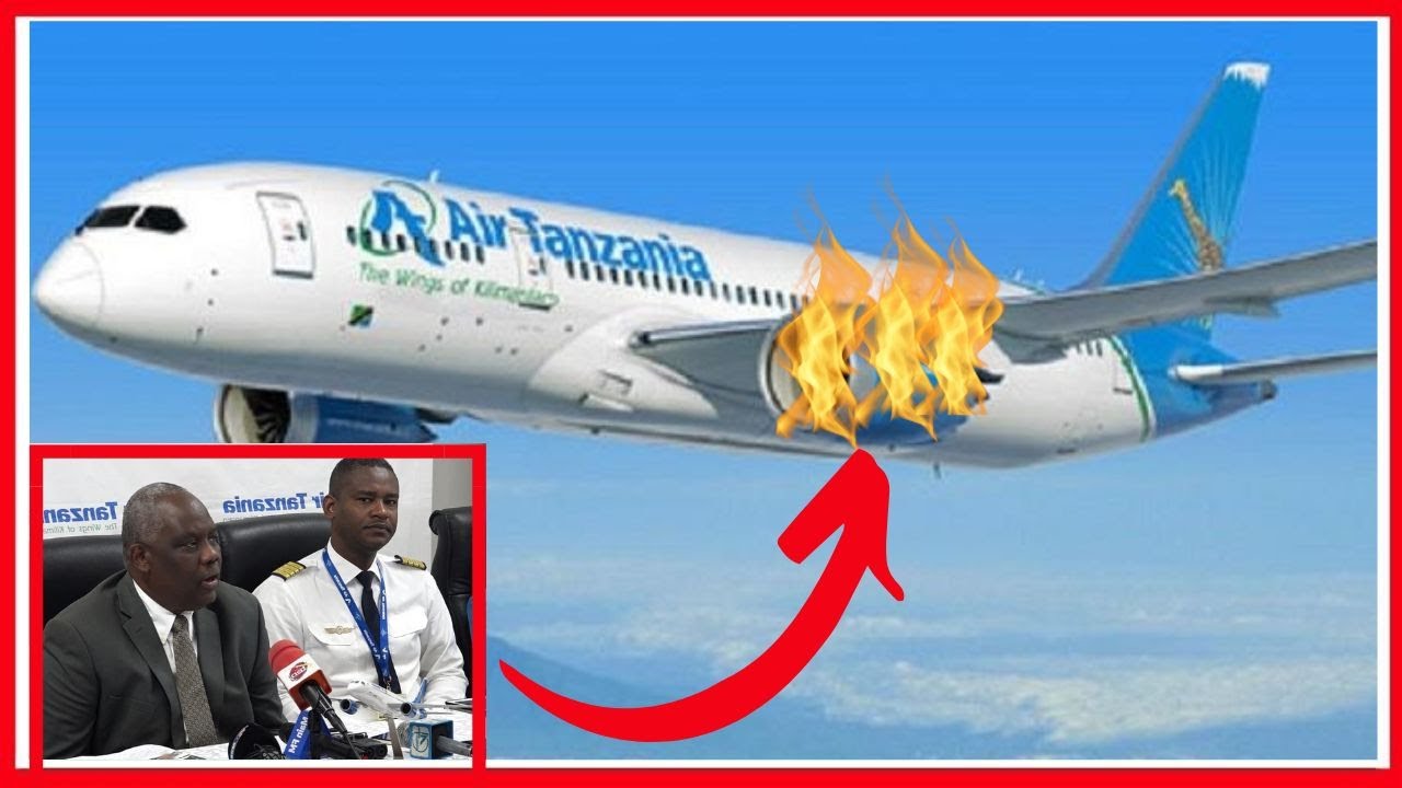TAARIFA KUHUSU NDEGE ya ATCL KUWAKA MOTO ANGANI - 