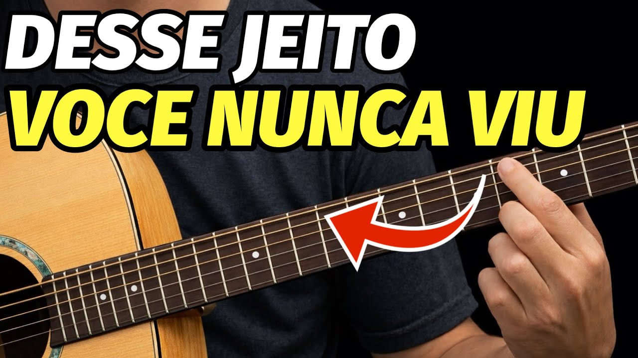 🎸Como SUBIR e DESCER o TOM de QUALQUER MÚSICA no VIOLÃO do JEITO CERTO (SEM ERRO)