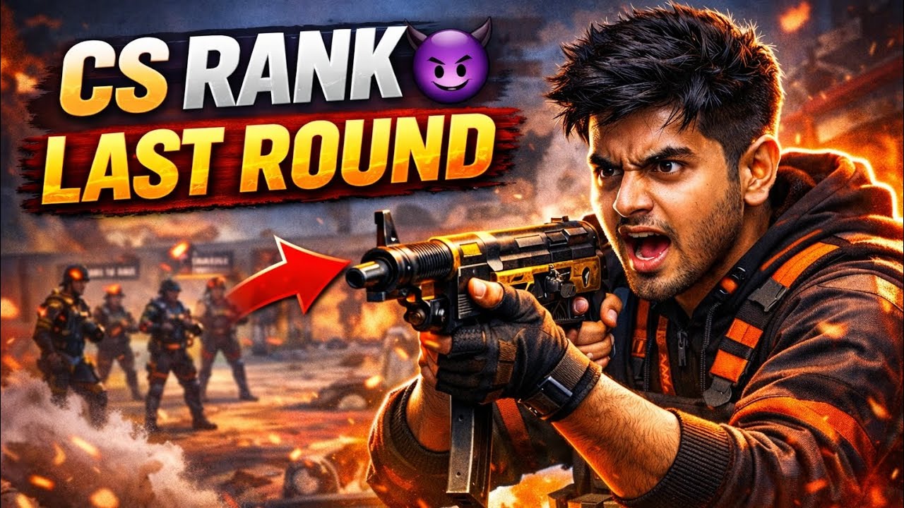 FREE FIRE CS RANK GAMEPLAY 🤯🥶👿
